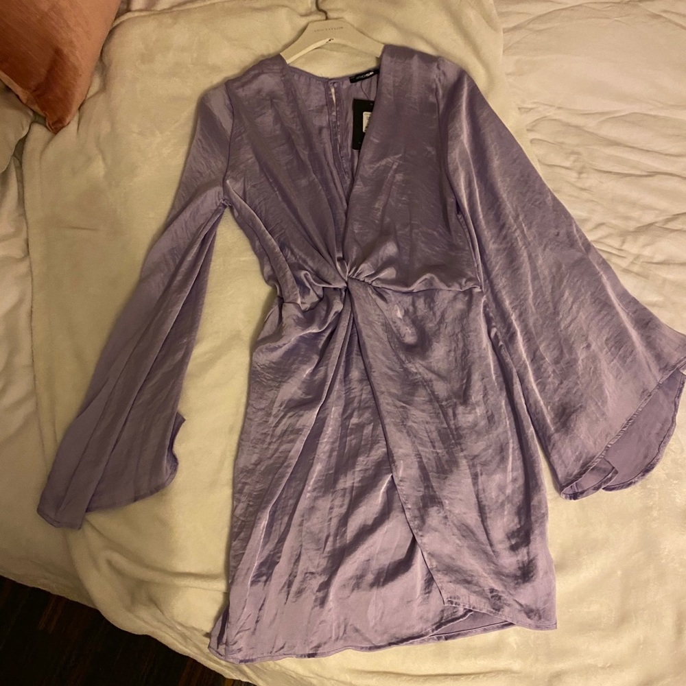 Flowy lavender dress